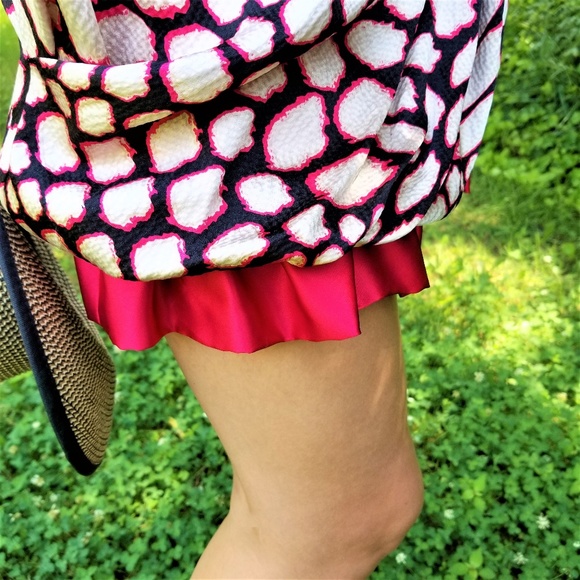 BOGO NWT XENIYA Silk Print Cocktail Dress - 4 - Picture 5 of 8